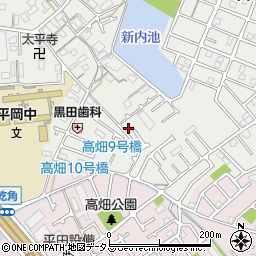 兵庫県加古川市平岡町新在家1928-10周辺の地図
