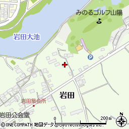 岡山県赤磐市岩田275周辺の地図
