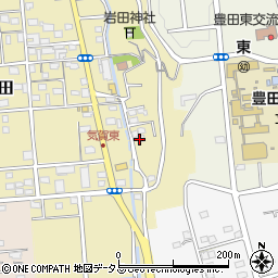 静岡県磐田市豊田125周辺の地図