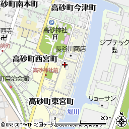 兵庫県高砂市高砂町東宮町117周辺の地図