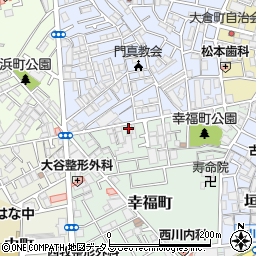 大阪府門真市幸福町24-10周辺の地図