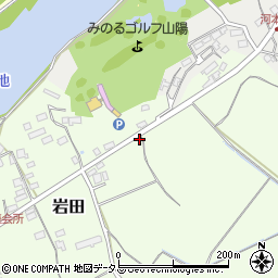 岡山県赤磐市岩田546-3周辺の地図