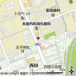 ほっともっと 袋井川井店周辺の地図