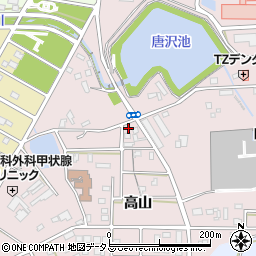 愛知県豊橋市飯村町高山129-3周辺の地図