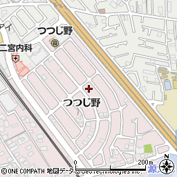 兵庫県加古川市平岡町つつじ野1-261周辺の地図