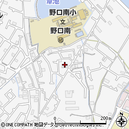 兵庫県加古川市野口町古大内209周辺の地図