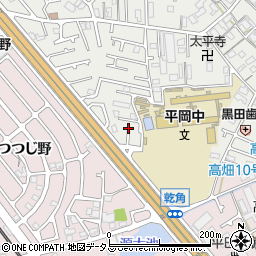 兵庫県加古川市平岡町新在家1767-3周辺の地図