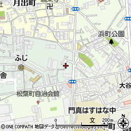 大阪府門真市泉町1周辺の地図
