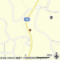 広島県神石郡神石高原町李182周辺の地図