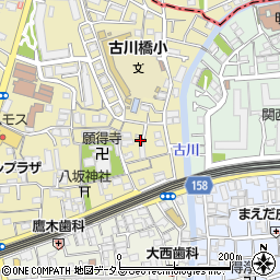 大阪府門真市御堂町7周辺の地図