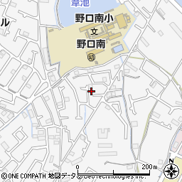 兵庫県加古川市野口町古大内209-15周辺の地図