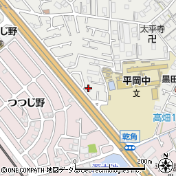 兵庫県加古川市平岡町新在家1732-16周辺の地図