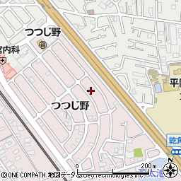 兵庫県加古川市平岡町つつじ野1-281周辺の地図