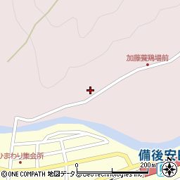 広島県三次市吉舎町上安田100周辺の地図