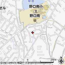 兵庫県加古川市野口町古大内235周辺の地図