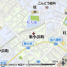 愛知県豊橋市東小浜町周辺の地図