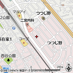 兵庫県加古川市平岡町つつじ野1-191周辺の地図