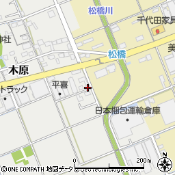 静岡県袋井市木原478周辺の地図