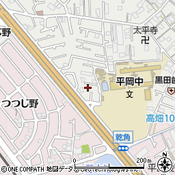 兵庫県加古川市平岡町新在家1767-11周辺の地図