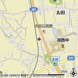 静岡県湖西市太田790周辺の地図