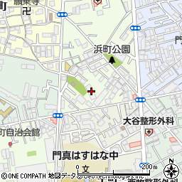 メロディーハイム古川橋マッジョーレ周辺の地図