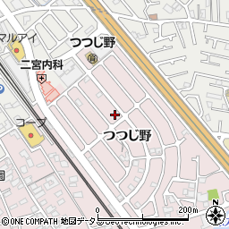 兵庫県加古川市平岡町つつじ野1-142周辺の地図