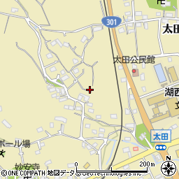 静岡県湖西市太田921周辺の地図
