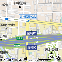 株式会社サンエイ　尼崎営業所周辺の地図