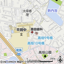 兵庫県加古川市平岡町新在家1779-10周辺の地図