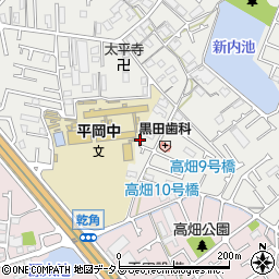兵庫県加古川市平岡町新在家1779-12周辺の地図