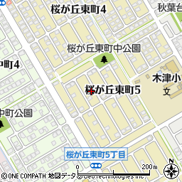兵庫県神戸市西区桜が丘東町5丁目4-4周辺の地図
