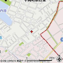 兵庫県加古川市平岡町新在家1984-10周辺の地図