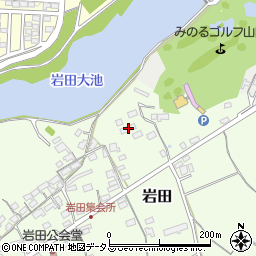 岡山県赤磐市岩田269周辺の地図
