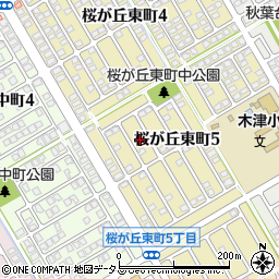 兵庫県神戸市西区桜が丘東町5丁目4周辺の地図