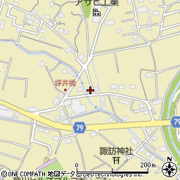 静岡県菊川市加茂889周辺の地図