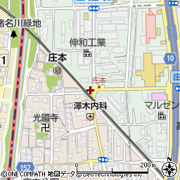 飾磨製作所周辺の地図