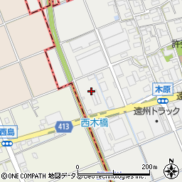 静岡県袋井市木原26周辺の地図