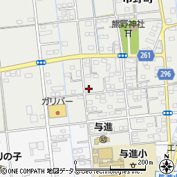 静岡県浜松市中央区市野町2414周辺の地図