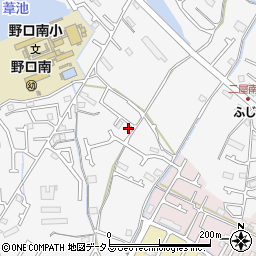 兵庫県加古川市野口町古大内117-1周辺の地図
