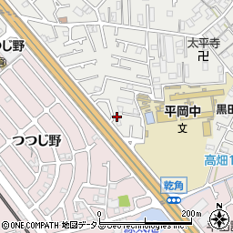 兵庫県加古川市平岡町新在家1736-1周辺の地図