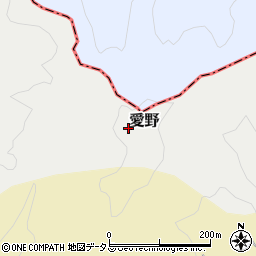 三ツ峰周辺の地図