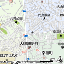 大阪府門真市石原町1-31周辺の地図