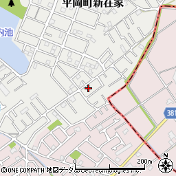 兵庫県加古川市平岡町新在家1984-12周辺の地図