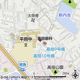 兵庫県加古川市平岡町新在家1793-1周辺の地図