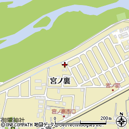 京都府木津川市木津宮ノ裏36-191周辺の地図