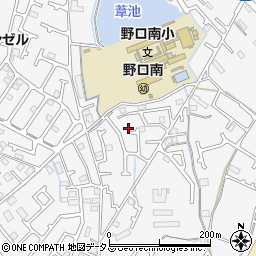 兵庫県加古川市野口町古大内235-14周辺の地図