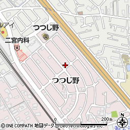 兵庫県加古川市平岡町つつじ野1-131周辺の地図