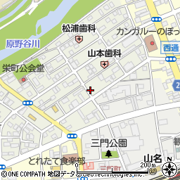 静岡県袋井市栄町10-14周辺の地図