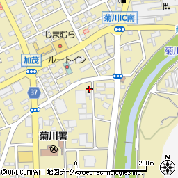 静岡県菊川市加茂5773周辺の地図