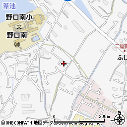兵庫県加古川市野口町古大内117周辺の地図